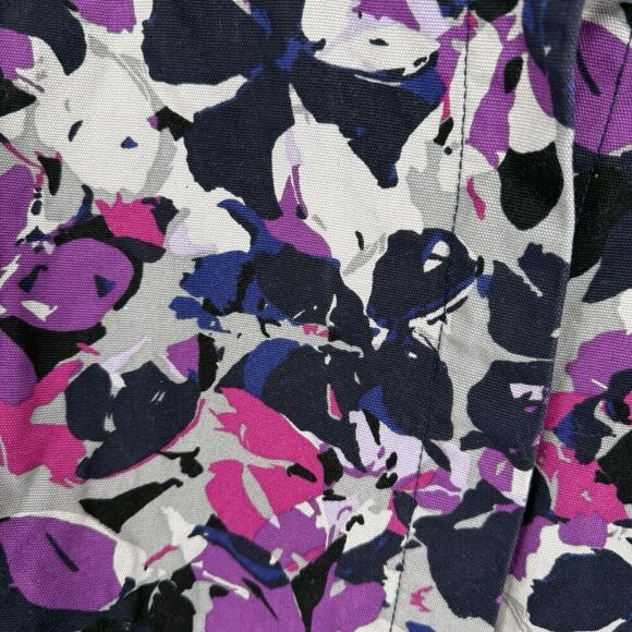 Thakoon For Target Floral Rain Resistant Canvas Coat Size Medium - Picture 2 of 4